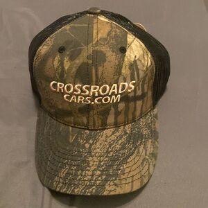 Crossroads Velcro mossy oak Camo hat